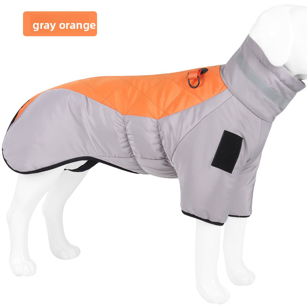 Pawlume Reflective Dog Jacket for Greyhounds and Whippets - Ultimate Warmth, Style, and Safety