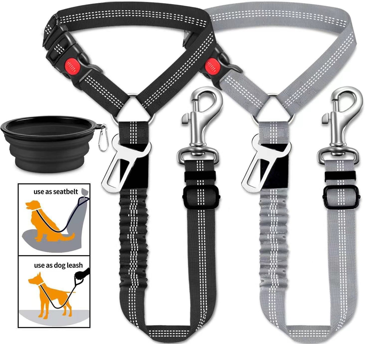 Pawlume Reflective Retractable Dog Leash