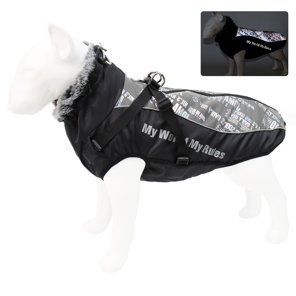 Pawlume Warm Windproof Dog Jacket for Greyhounds and Whippets - Your Pet's Ultimate Winter Comfort