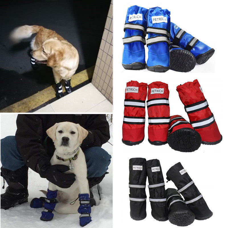 Pawlume Dog Waterproof Warm Shoes - Ultimate Protection for Your Pup's Paws