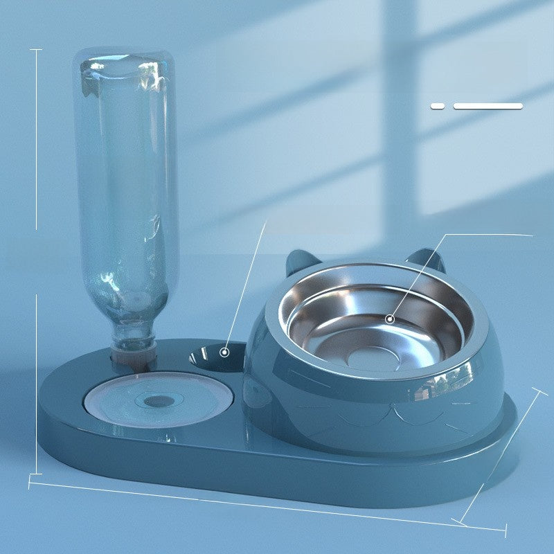 Pawlume Automatic Pet Food & Water Bowl