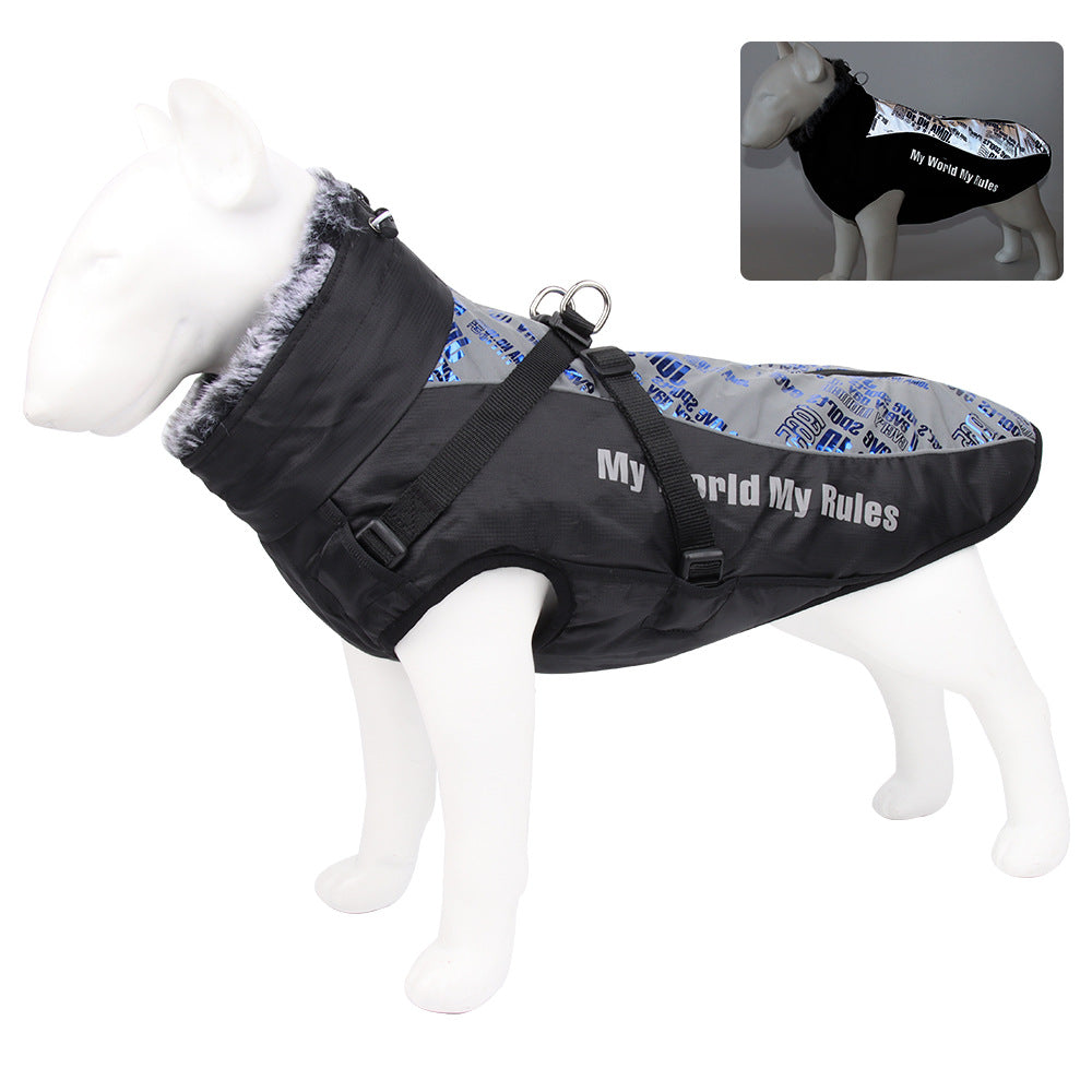 Pawlume Warm Windproof Dog Jacket for Greyhounds and Whippets - Your Pet's Ultimate Winter Comfort