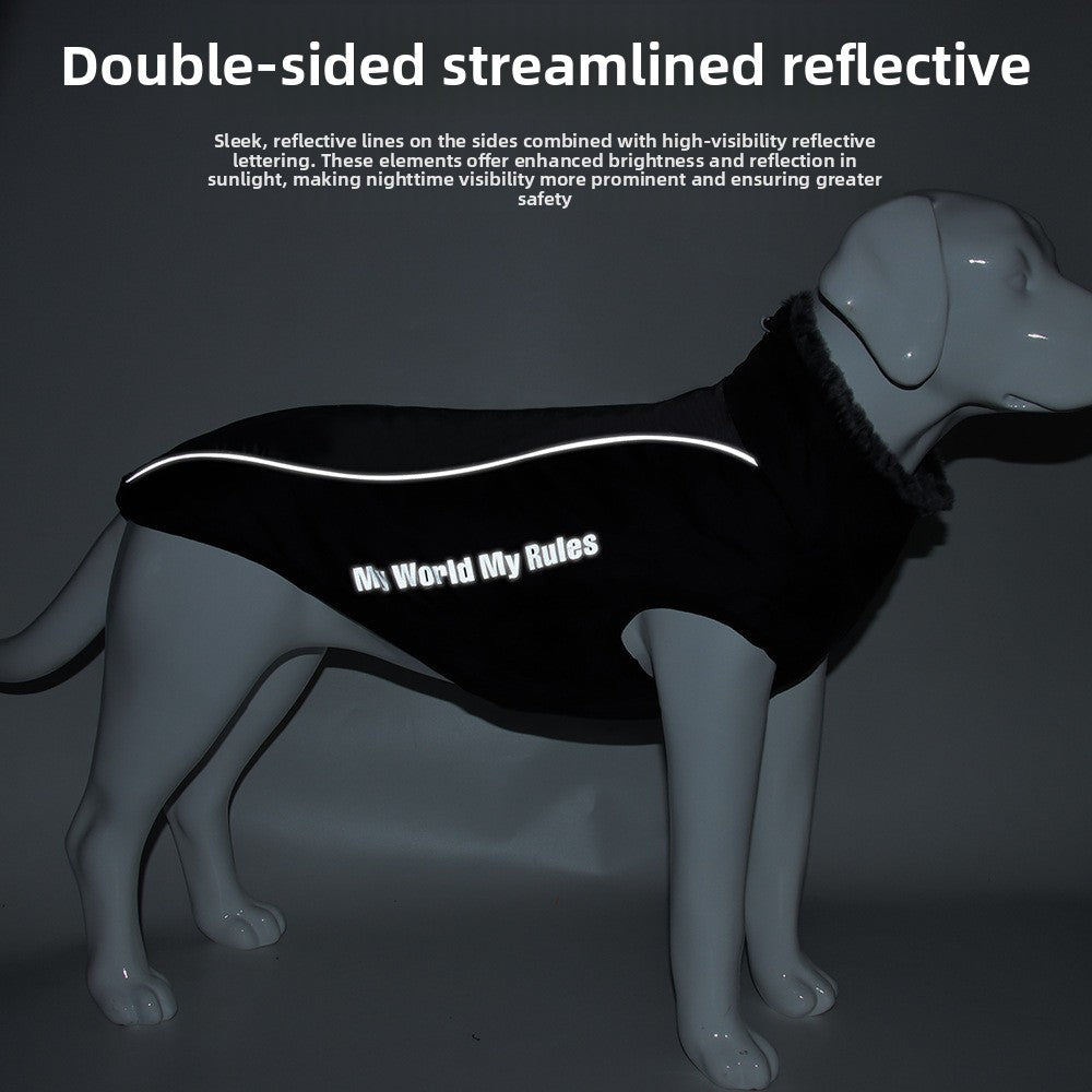 Pawlume Warm Windproof Dog Jacket for Greyhounds and Whippets - Your Pet's Ultimate Winter Comfort