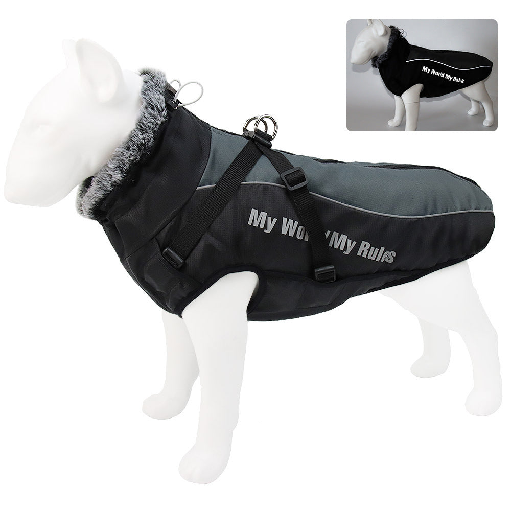 Pawlume Warm Windproof Dog Jacket for Greyhounds and Whippets - Your Pet's Ultimate Winter Comfort