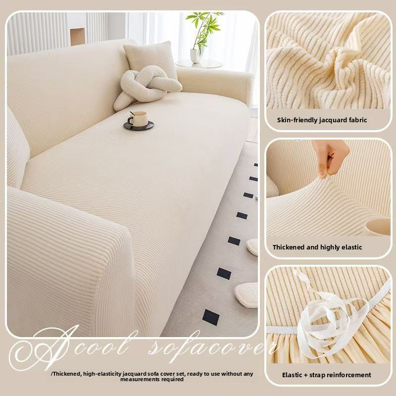 Pawlume Japanese Style Thickened All Inclusive Scratch-resistant Sofa Cover