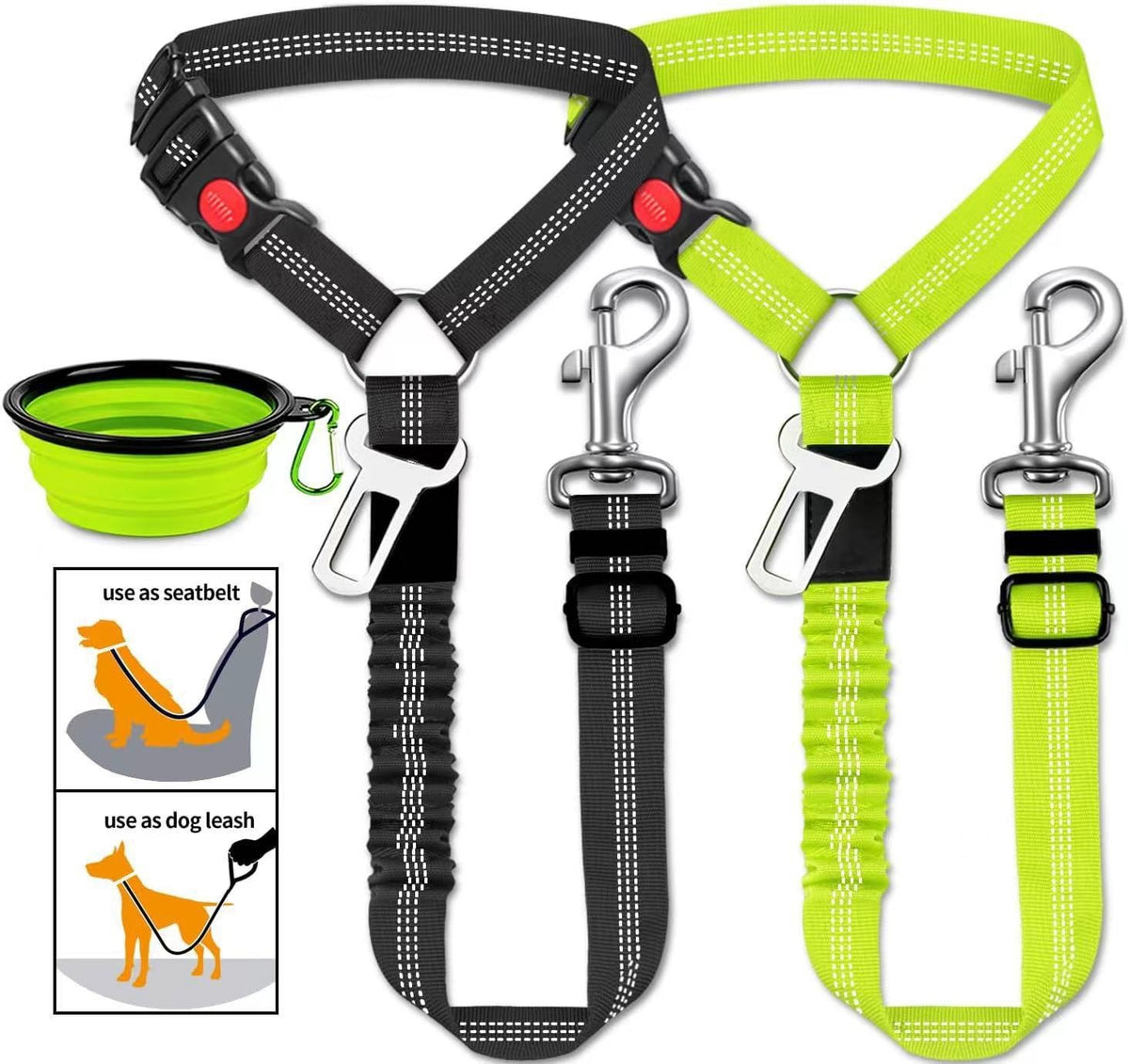 Pawlume Reflective Retractable Dog Leash