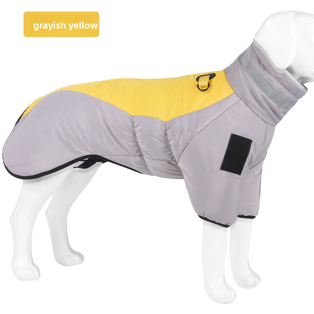 Pawlume Reflective Dog Jacket for Greyhounds and Whippets - Ultimate Warmth, Style, and Safety