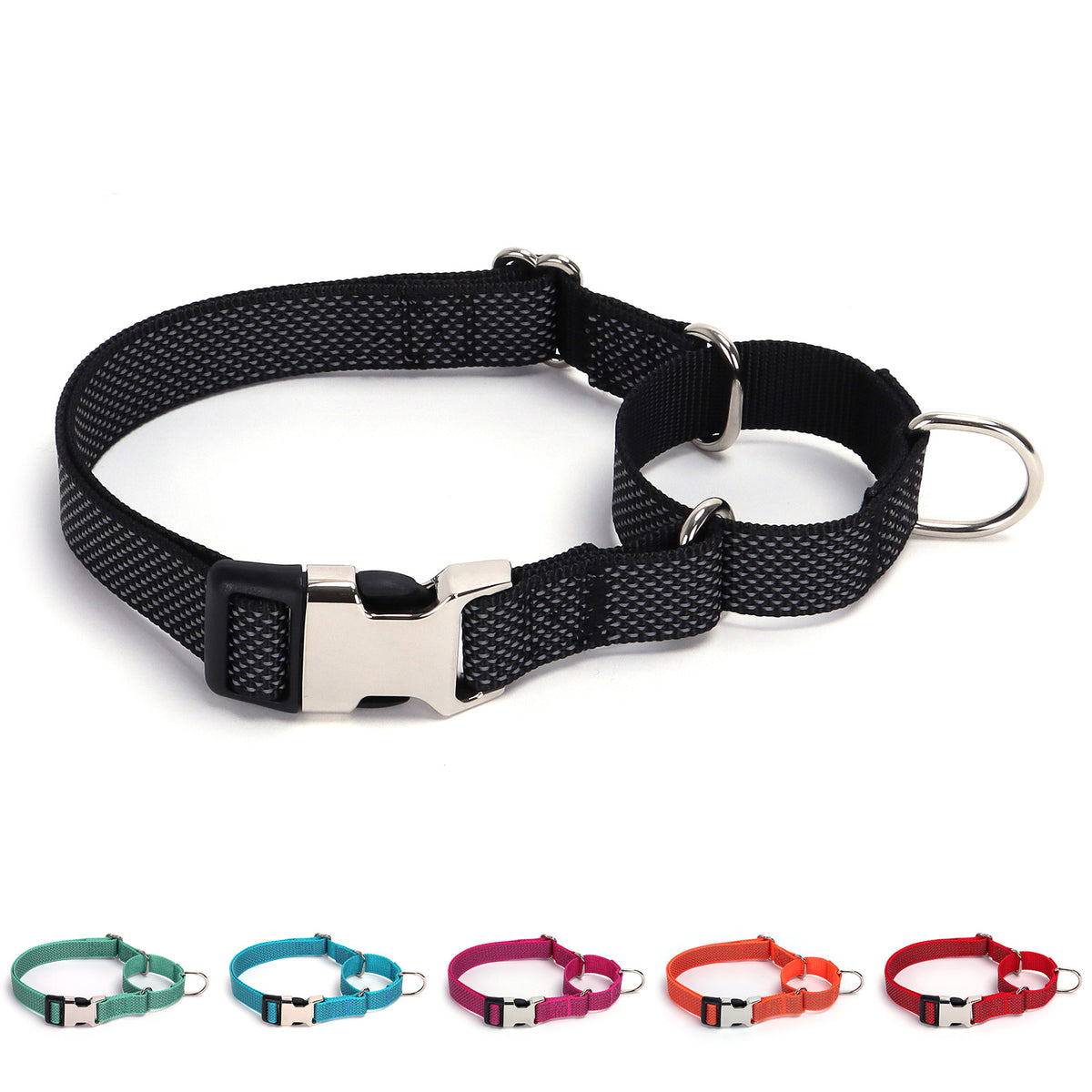 Pawlume Reflective Martingale Dog Collar: Safety Meets Style for Your Pup