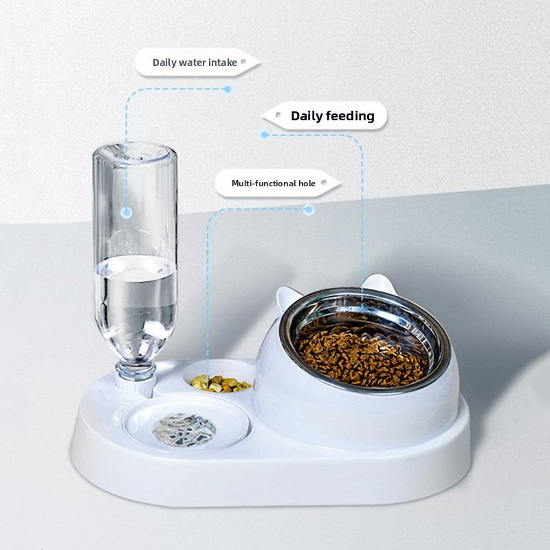 Pawlume Automatic Pet Food & Water Bowl