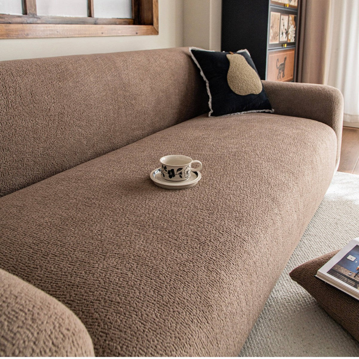 Pawlume Japanese Style Thickened All Inclusive Scratch-resistant Sofa Cover