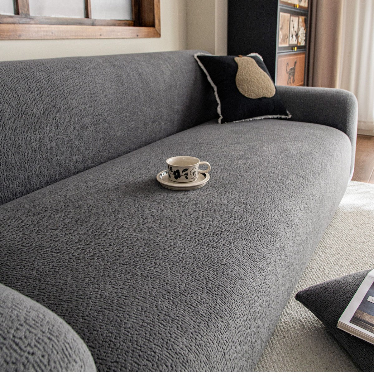 Pawlume Japanese Style Thickened All Inclusive Scratch-resistant Sofa Cover