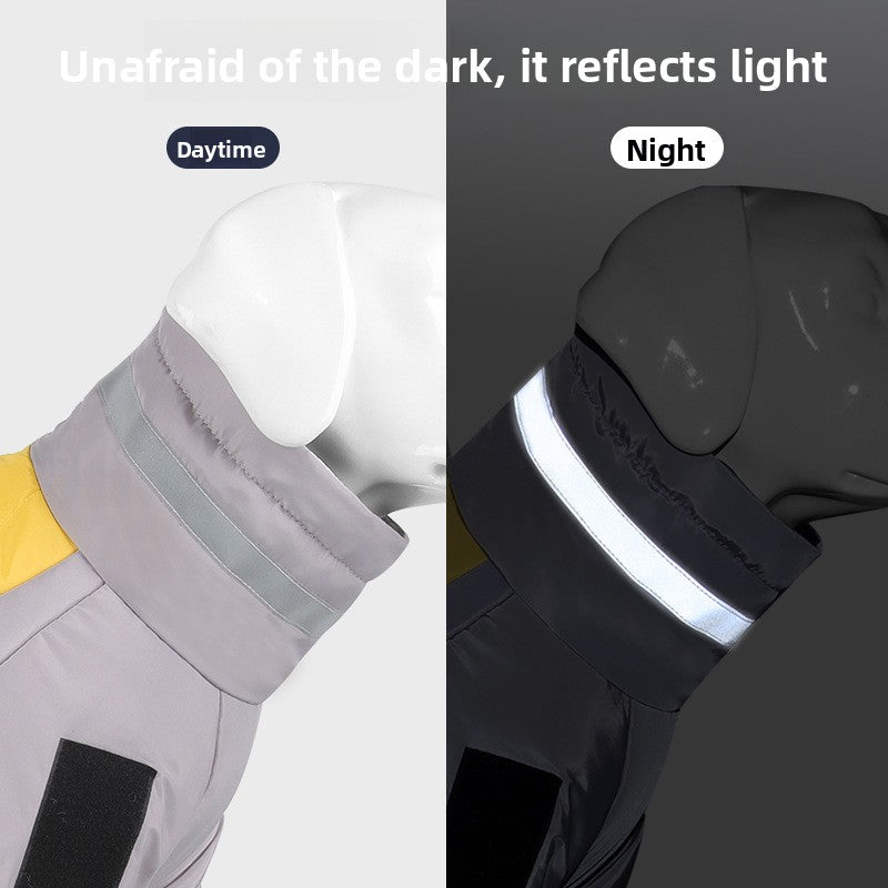 Pawlume Reflective Dog Jacket for Greyhounds and Whippets - Ultimate Warmth, Style, and Safety