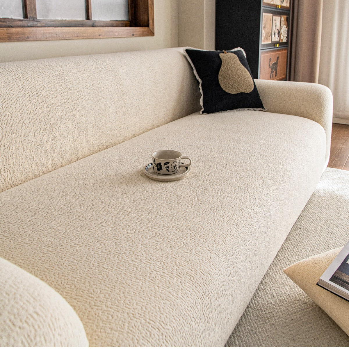 Pawlume Japanese Style Thickened All Inclusive Scratch-resistant Sofa Cover