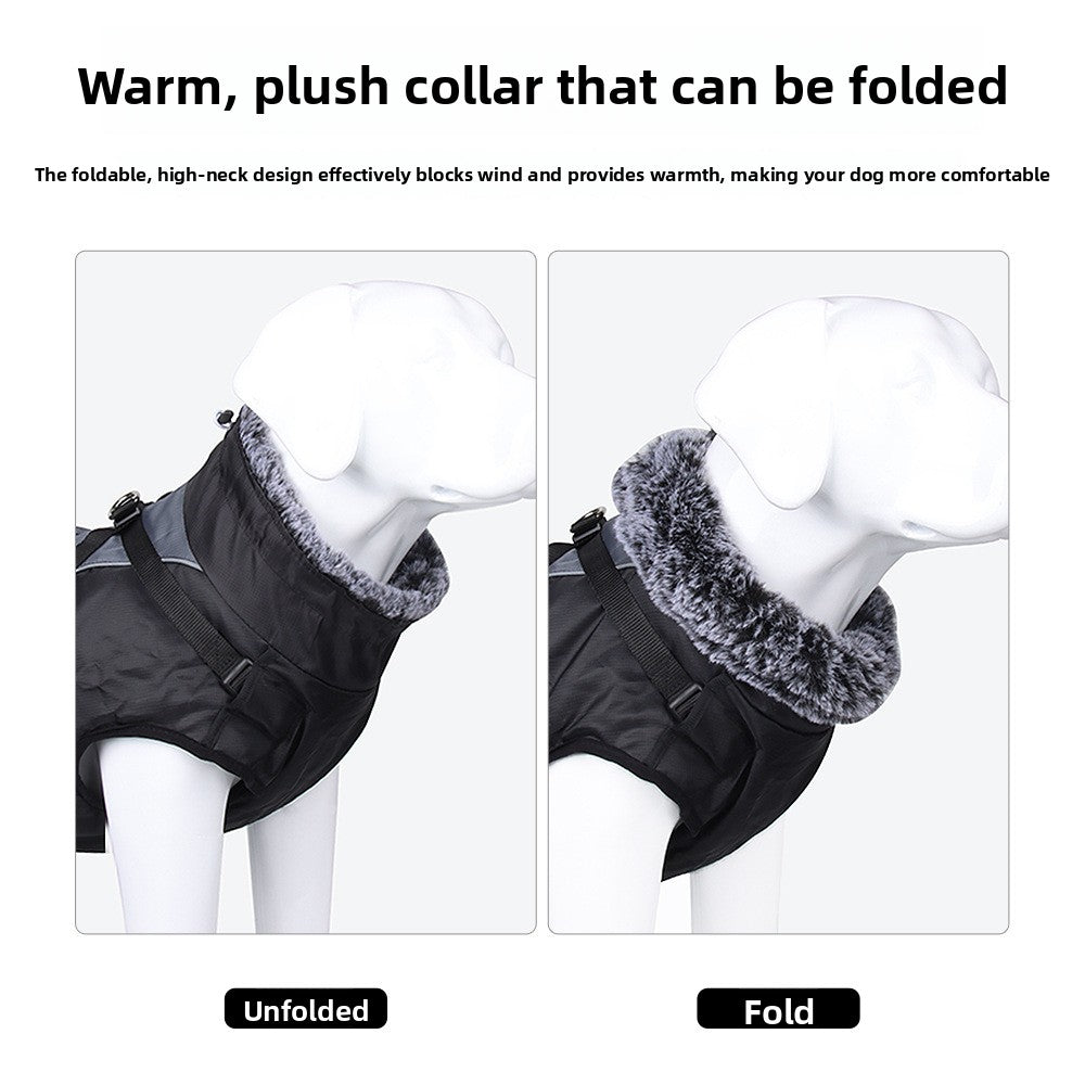 Pawlume Warm Windproof Dog Jacket for Greyhounds and Whippets - Your Pet's Ultimate Winter Comfort