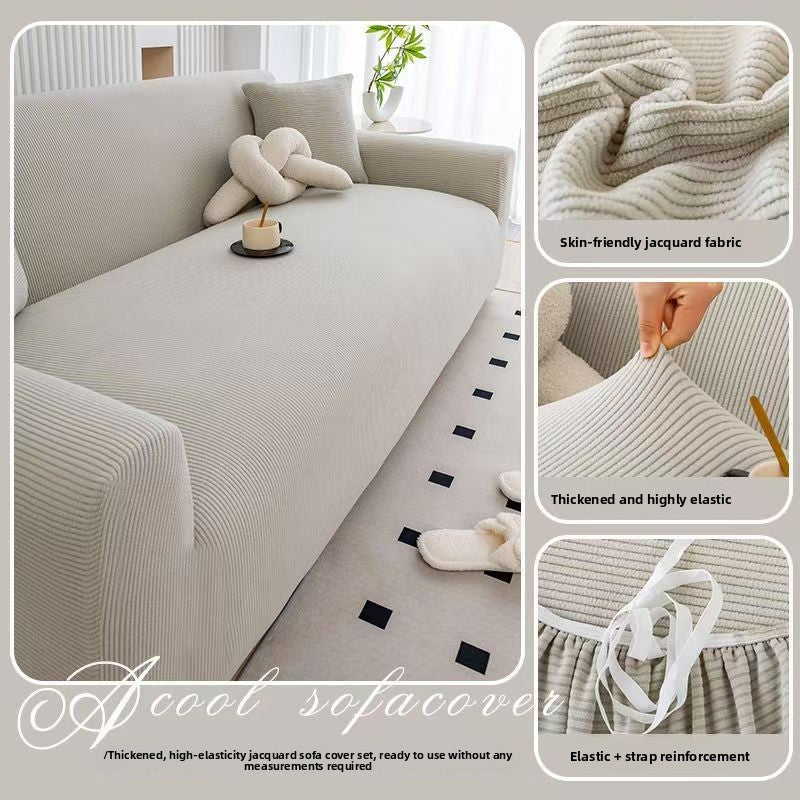 Pawlume Japanese Style Thickened All Inclusive Scratch-resistant Sofa Cover