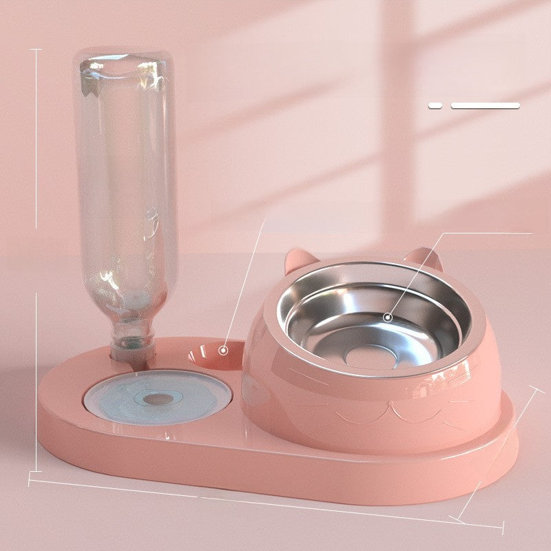 Pawlume Automatic Pet Food & Water Bowl
