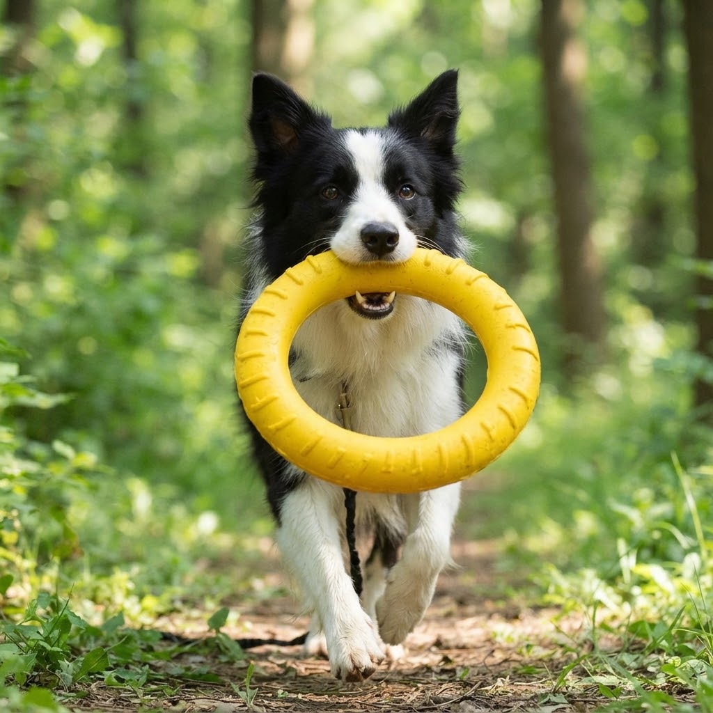 Pawlume Pet Frisbee Chewing Toy - Durable Fun for Your Furry Friend