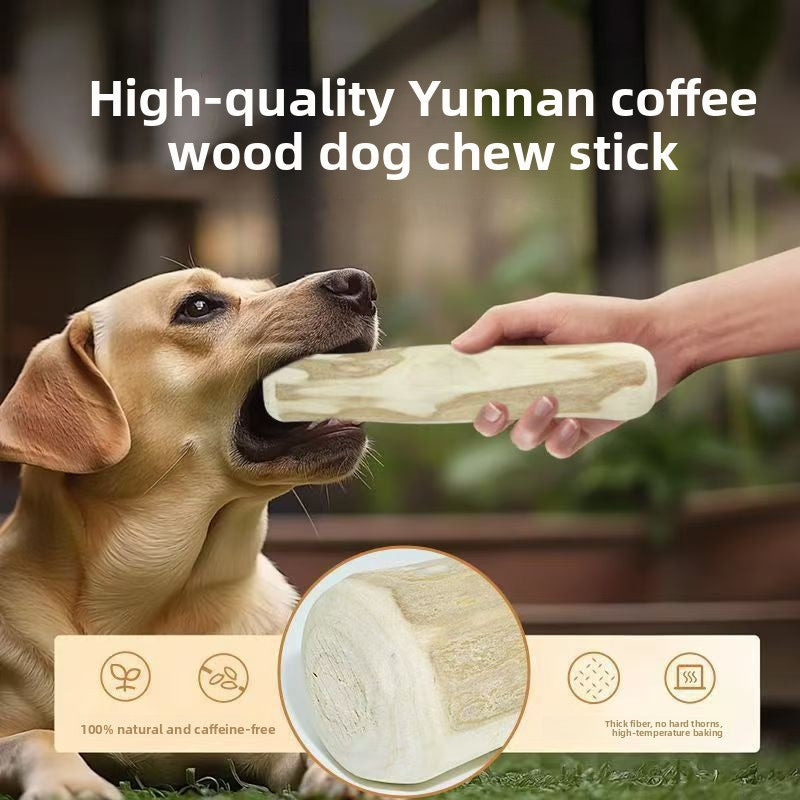 Pawlume Natural Coffee Wood Dog Chew Sticks