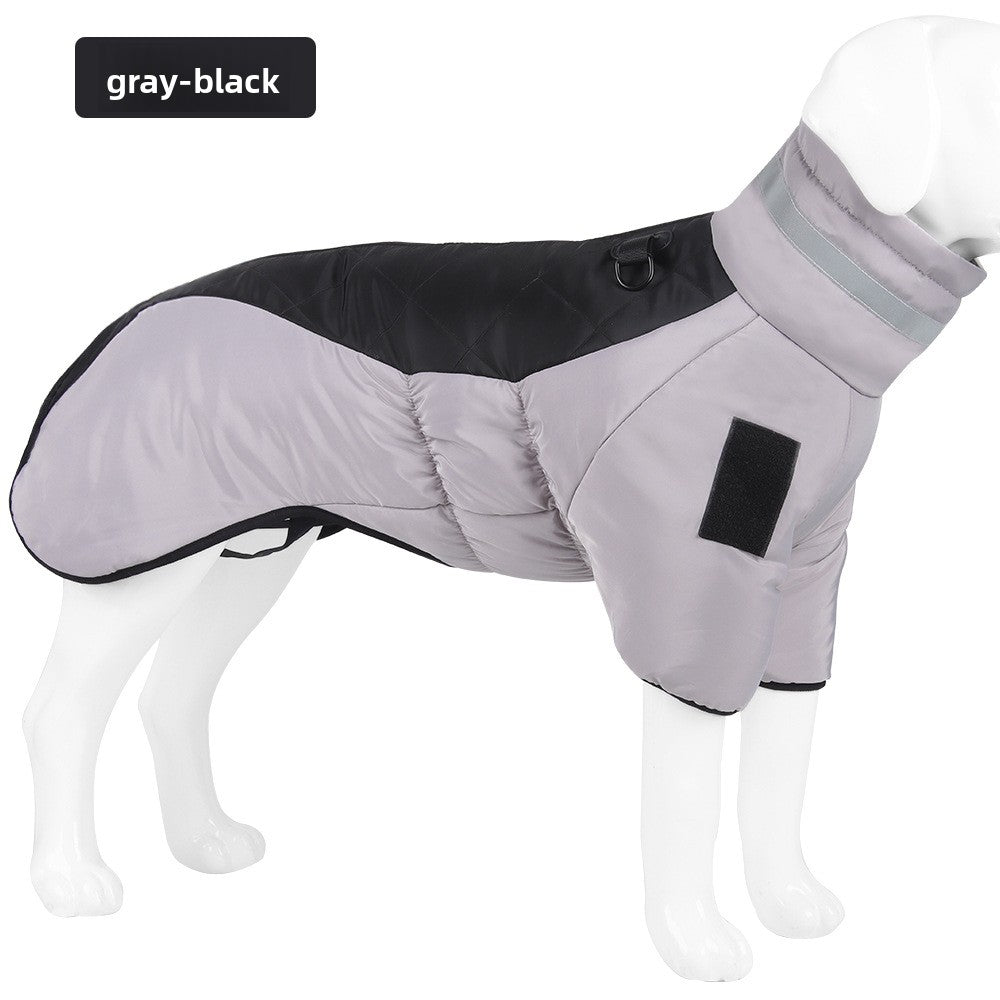 Pawlume Reflective Dog Jacket for Greyhounds and Whippets - Ultimate Warmth, Style, and Safety