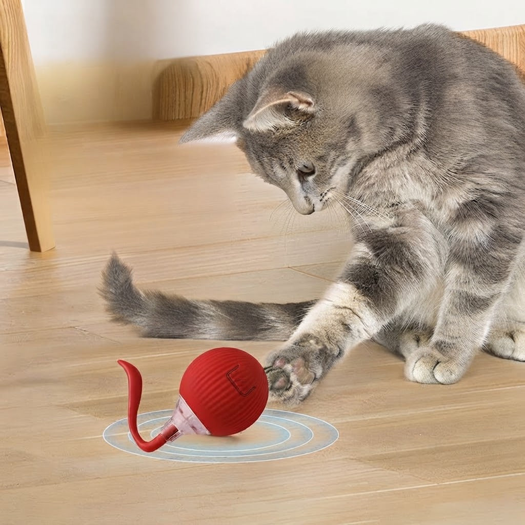 Pawlume Interactive Automatic Ball for Cats and Dogs - Fun, Engaging Playtime!