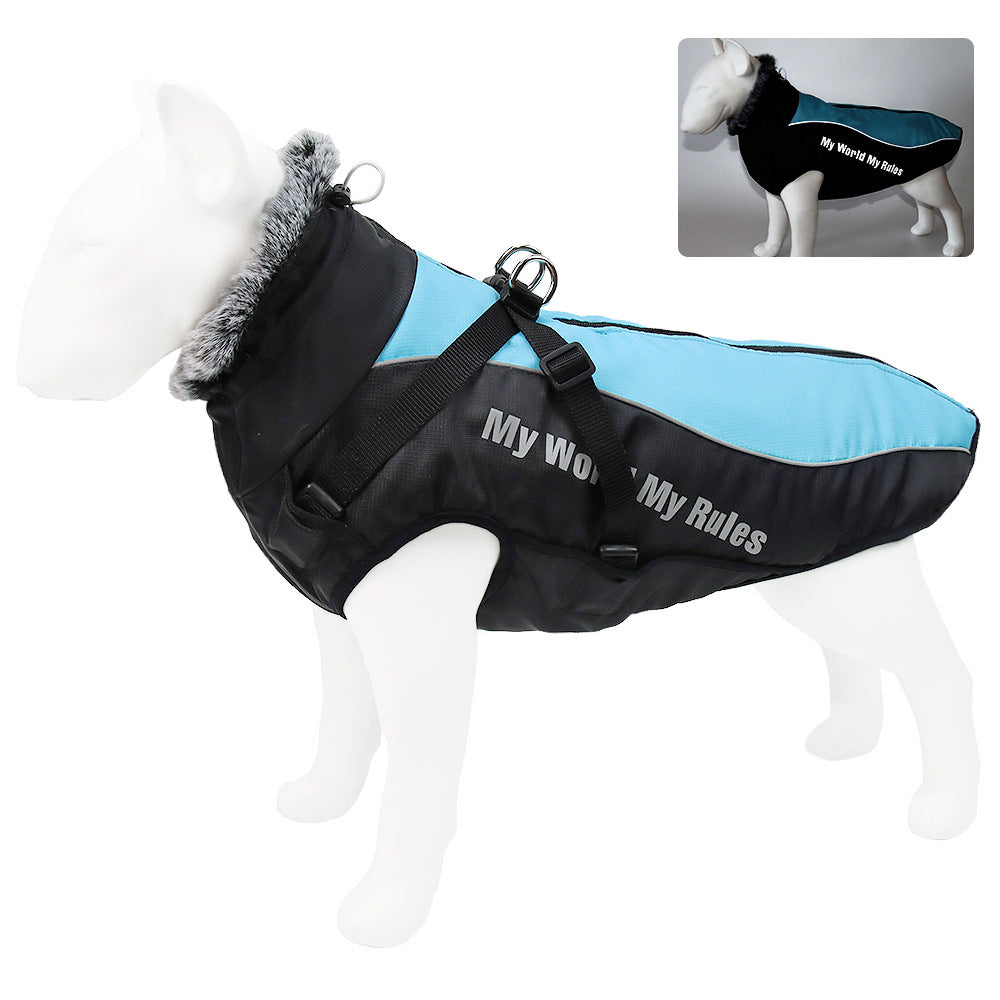 Pawlume Warm Windproof Dog Jacket for Greyhounds and Whippets - Your Pet's Ultimate Winter Comfort
