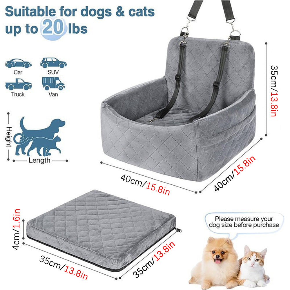 Pawlume Pet Car Kennel Safety Seat
