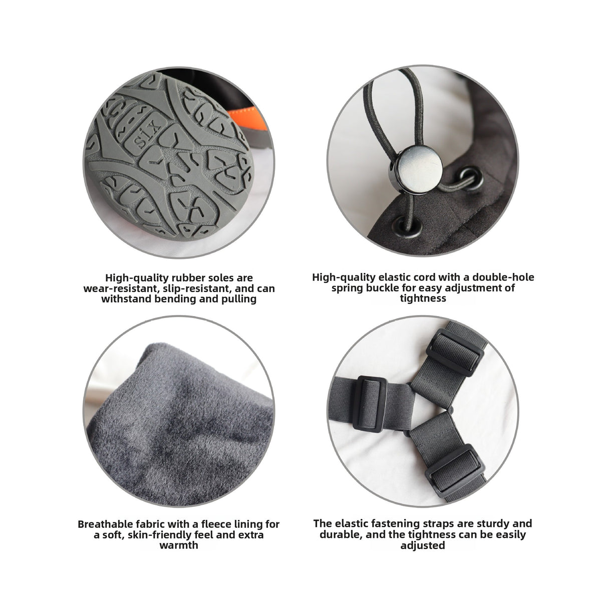 Pawlume Adjustable Anti-Slip Dog Shoes for Ultimate Paw Protection