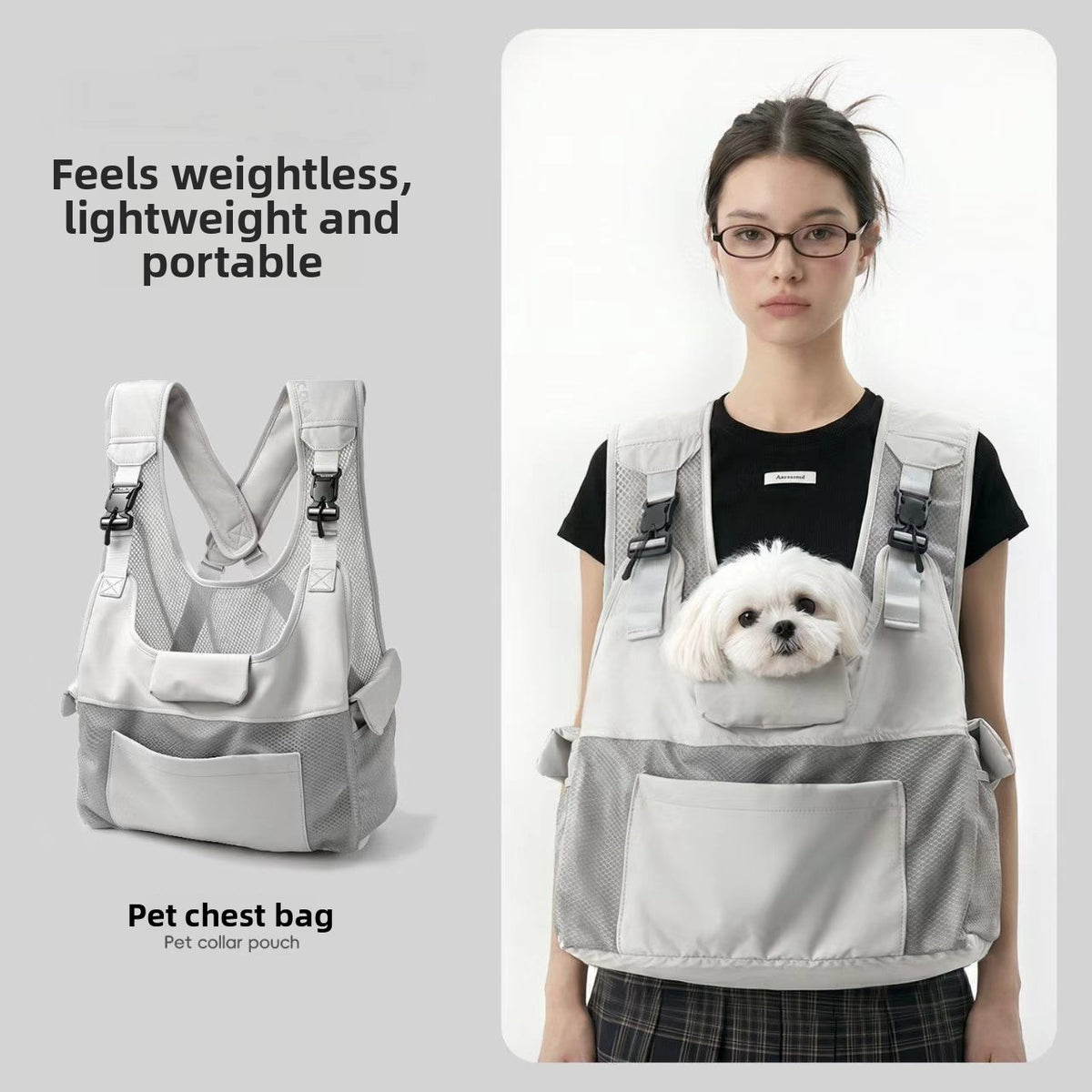 Pawlume Pet Bag Carrier - Stylish Backpack for Cats and Small Dogs