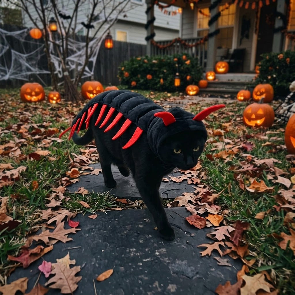 Pawlume Halloween Cockroach Pet Costume